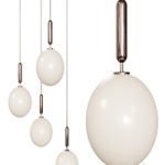 MIIRA 1 LARGE OPAL by NUURA Sofie Refer Brown Nickel