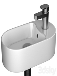 Nameeks Scarabeo Seventy Mini Sink & Roper Rhodes Stream Mini Mixer