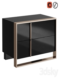 Bedside table VIG Nova Domus Cartier Nightstand Modern
