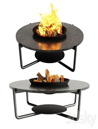 Talenti - Domino Round Coffee Table In 2 Colors