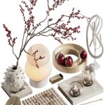 Decorative set with branches with berries ch6