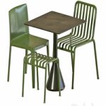 Hay table and chairs set 5