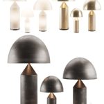 007 Oluce ATOLLO table lamp 00