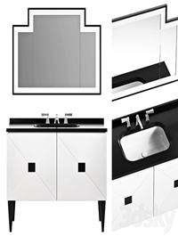 Devon & devon jetset 2 vanity unit