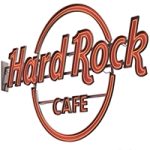 Hard Rock cafe neon sign