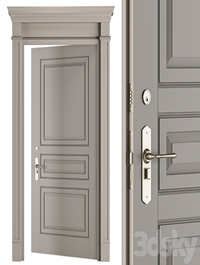 Cream Front Classic Door - Set 35