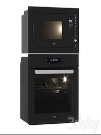 Oven and Microwave Beko MGB25333BG BIM24400ZGCS