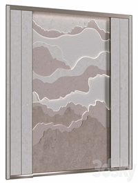 Headboard Stone wall panel