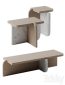 Offset coffee tables by Linteloo
