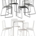 Easy Table by Connubia and B-Line Park Chair / Garden furniture
