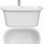 Tellkamp Elegance freestanding oval bath white gloss