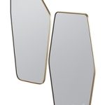 Wall Mirror Shape Brass by Kare Design Wall Mirror Shape Brass by Kare Design
