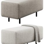 Block Party Lounge Bench by Poppin Block Party Lounge Bench by Poppin