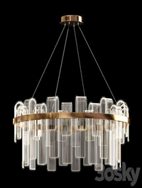 Modern round led chandelier