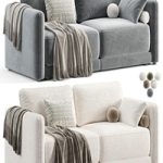 Dantone Home Marley straight folding Sofa Dantone Home Marley straight folding Sofa